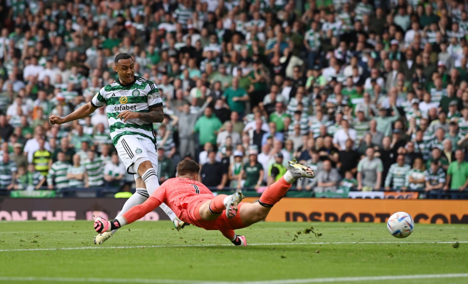 Adam Idah Thanks The Celtic Fans For What They Did In His Debut Vs Hibs