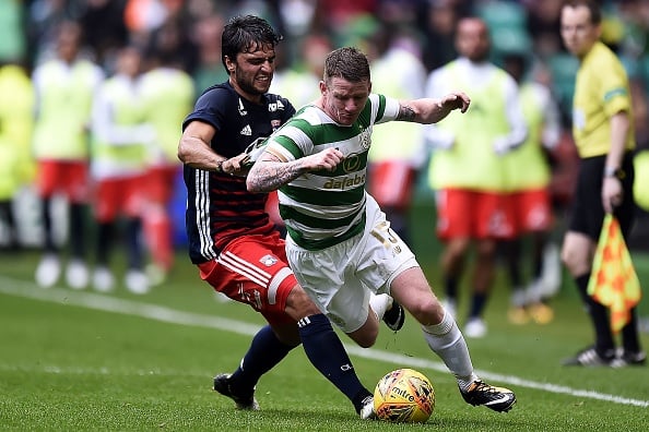 Celtic fans just can't make their minds up about Jonny Hayes