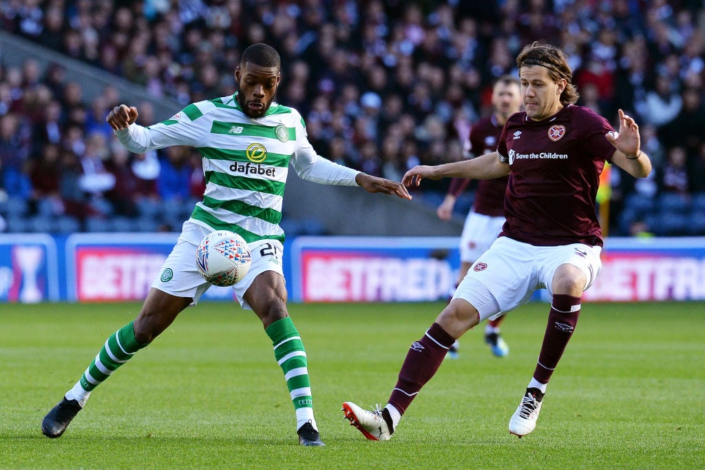 Olivier Ntcham states he's happy to stay at Celtic
