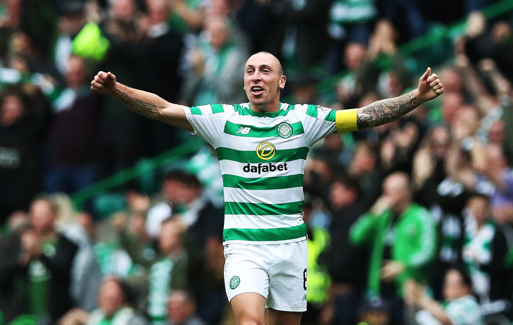 Scott Brown will be the first name on the Celtic team sheet after injury