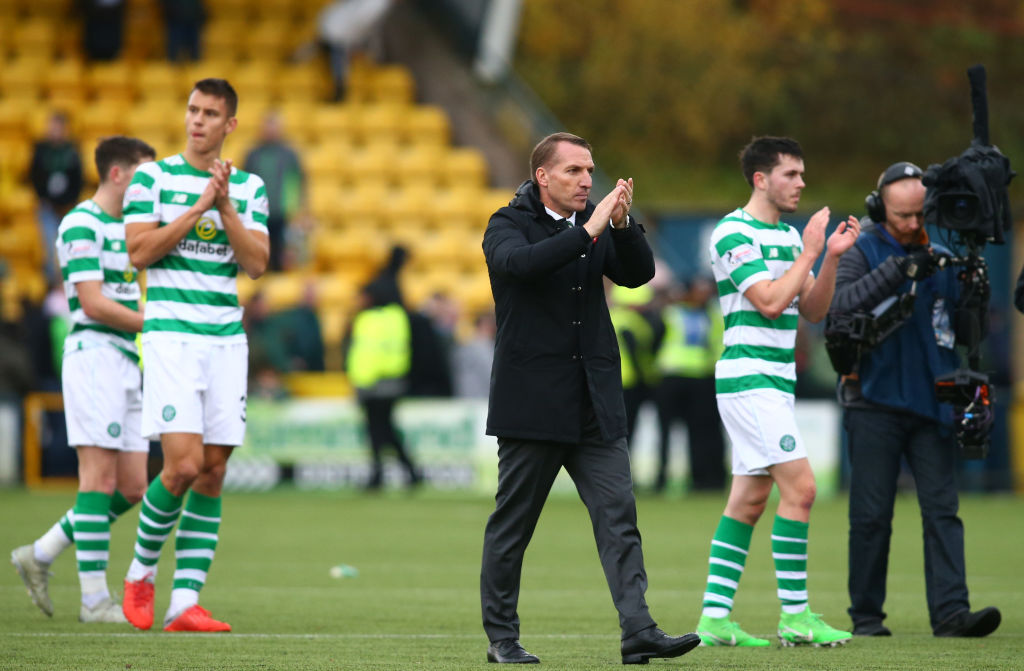 Brendan Rodgers laments 'lucky' Menga's red card escape against Celtic