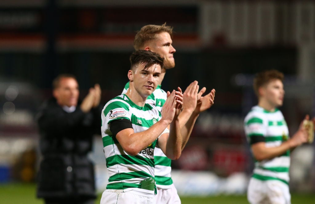 Kieran Tierney praises squad's 'special' heart after cup win