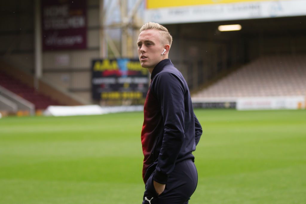 Calvin Miller scored his first ever goal in Aberdeen mauling