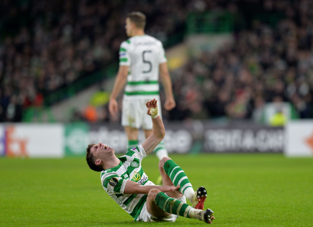 Celtic left sweating over Ryan Christie injury