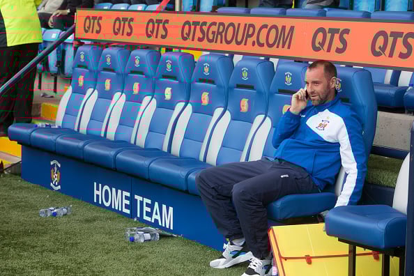 Kris Boyd gets teased by Celtic fan during 5-1 rout
