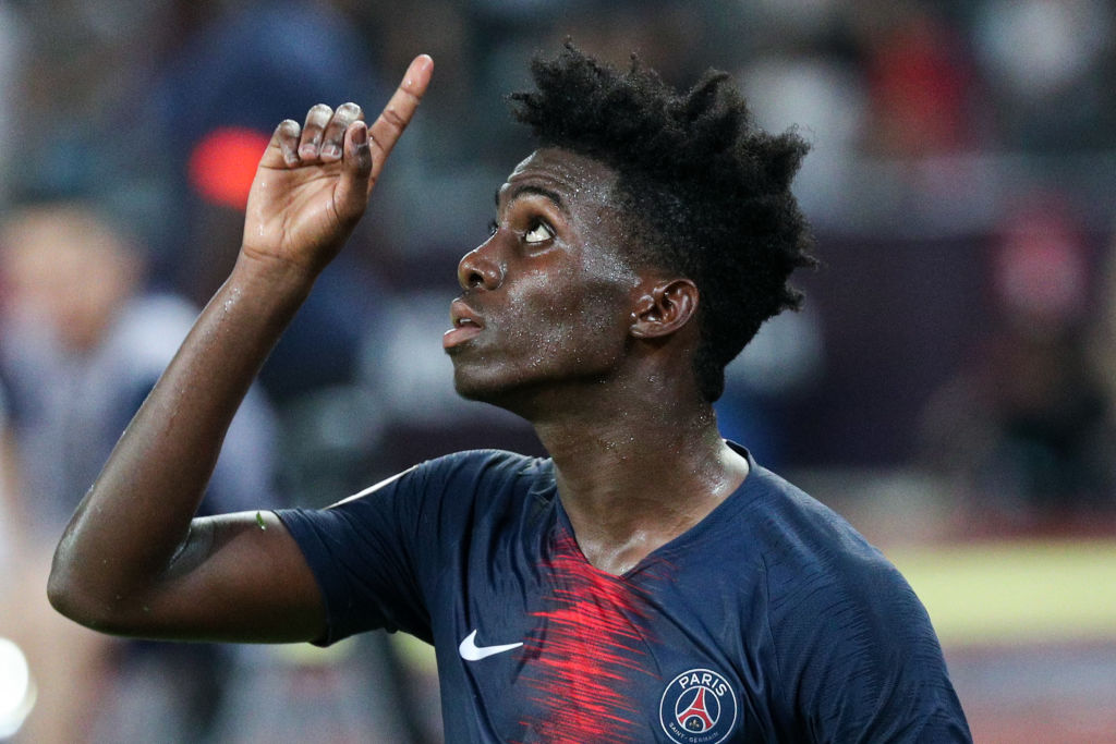 Timothy Weah can't wait to be partnered with Odsonne Edouard