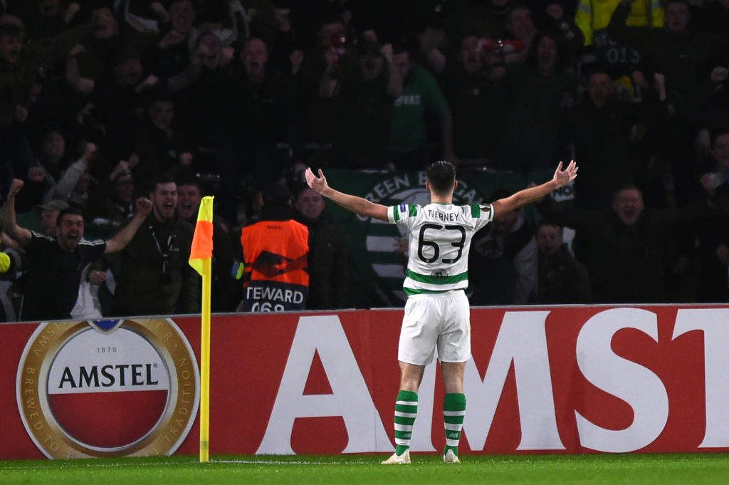 Brendan Rodgers concerned as Kieran Tierney's Celtic return unknown