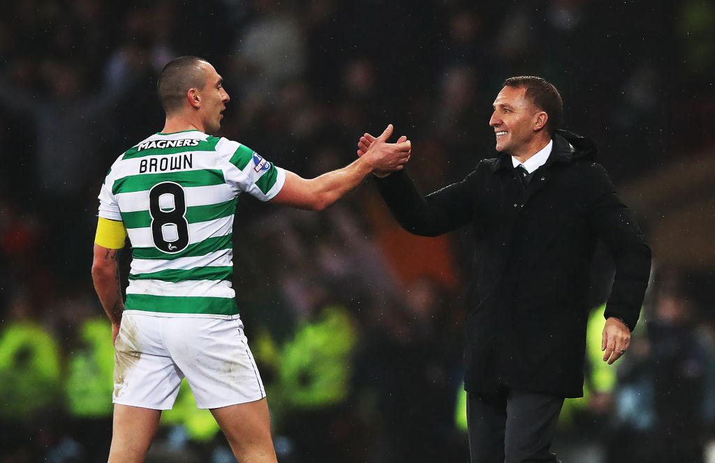 Scott Brown didn't look like was set for leaving on Saturday