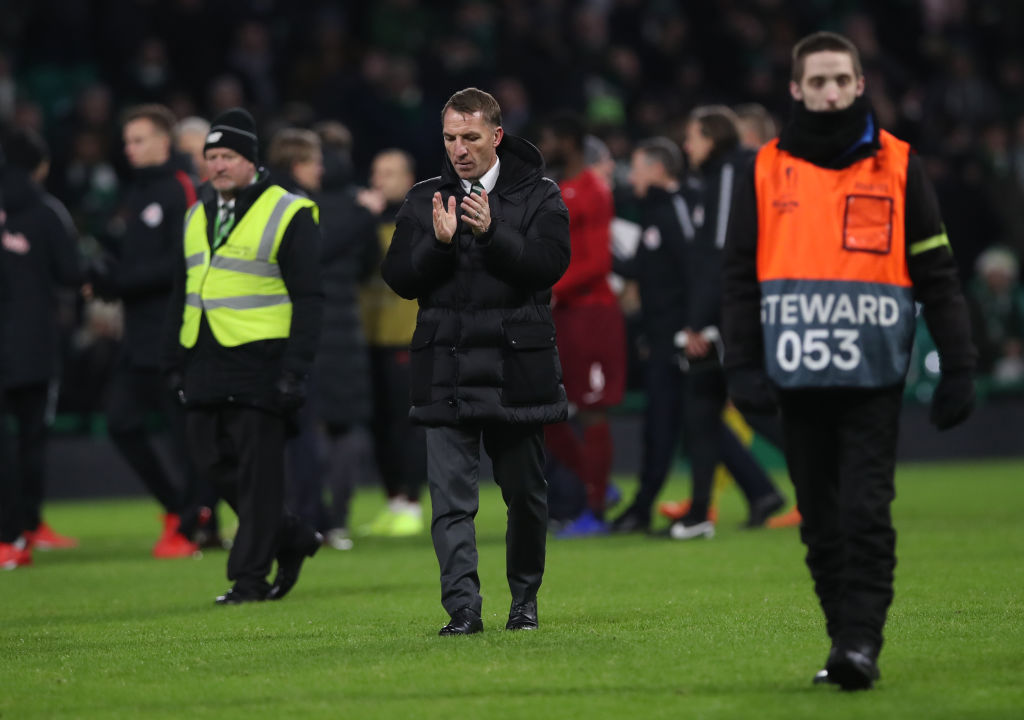 Brendan Rodgers offers support to Ryan Fulton after bloopers