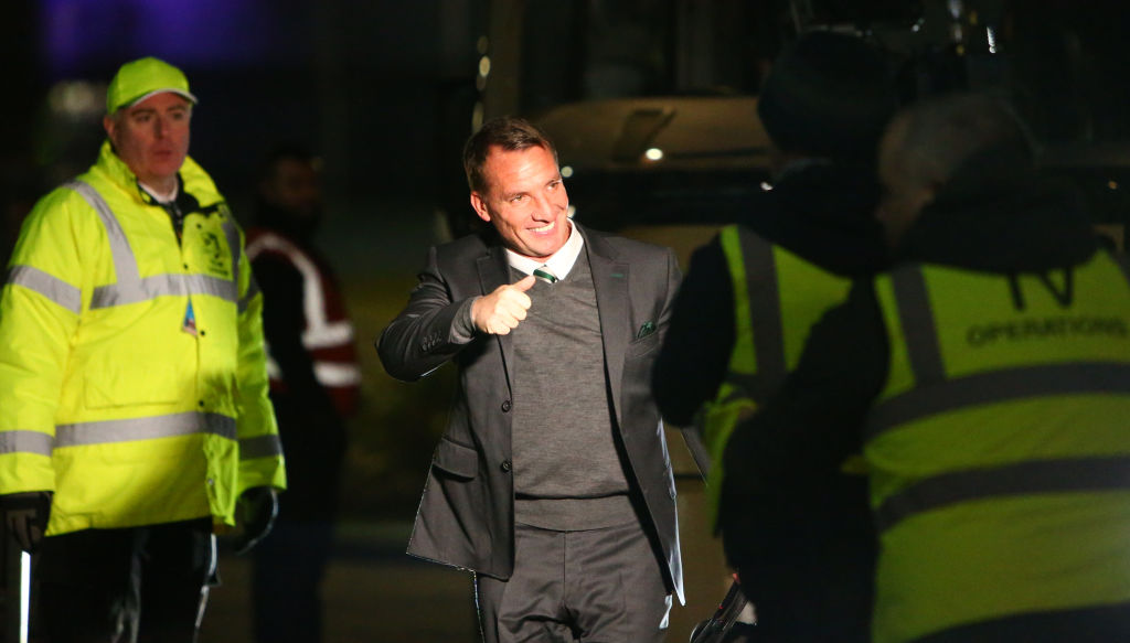 Celtic fans give boss birthday message of support during routine win