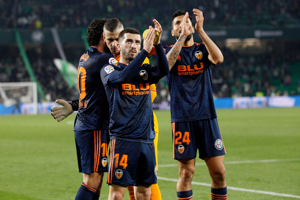 Celtic's Europa League opponents Valencia hurt Real Betis