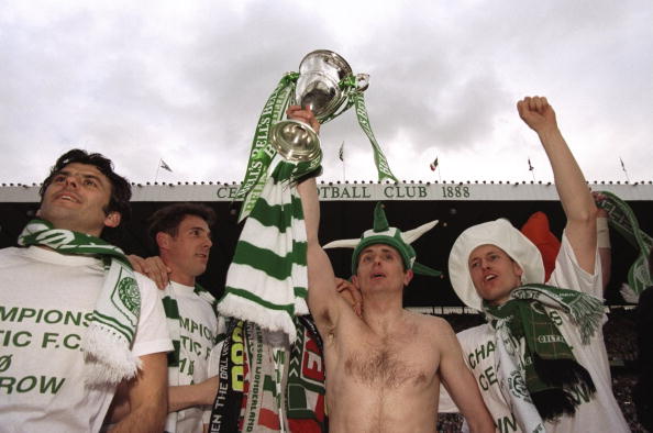 Some Celtic fans react to anniversary of title triumph