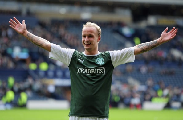 Leigh Griffiths spent two years at Hibs
