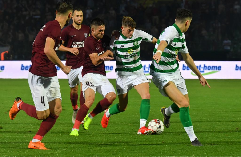 Neil Lennon's Celtic in action