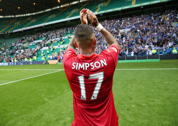Danny Simpson looks ready for Celtic trial