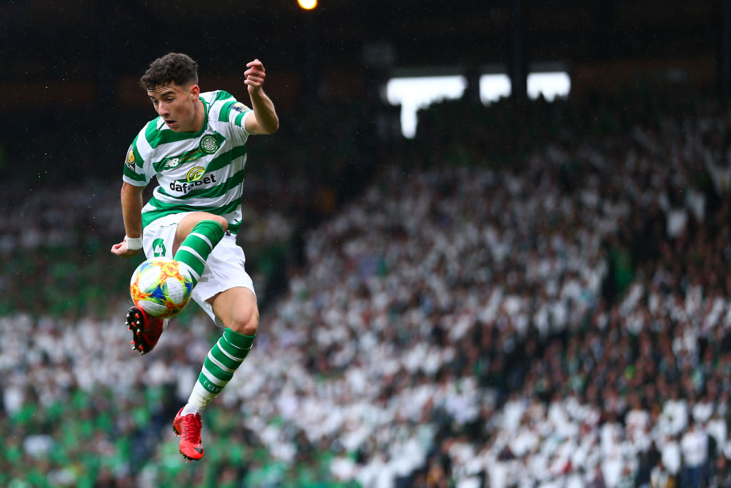 Celtic prospect Mikey Johnston is learning from James Forrest and Scott Sinclair every day