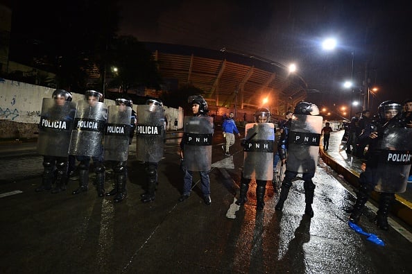 Photo credit should read ORLANDO SIERRA/AFP/Getty Images