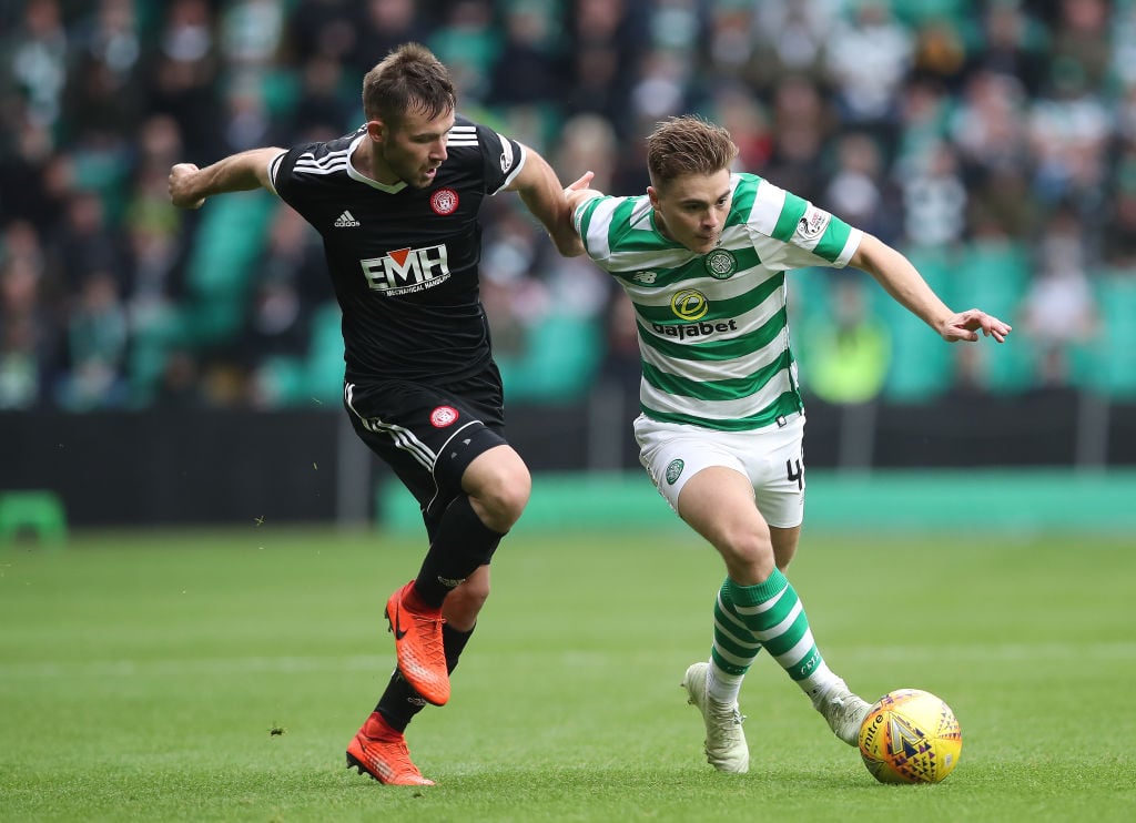 Hamilton could be set for morale boost ahead of Celtic clash