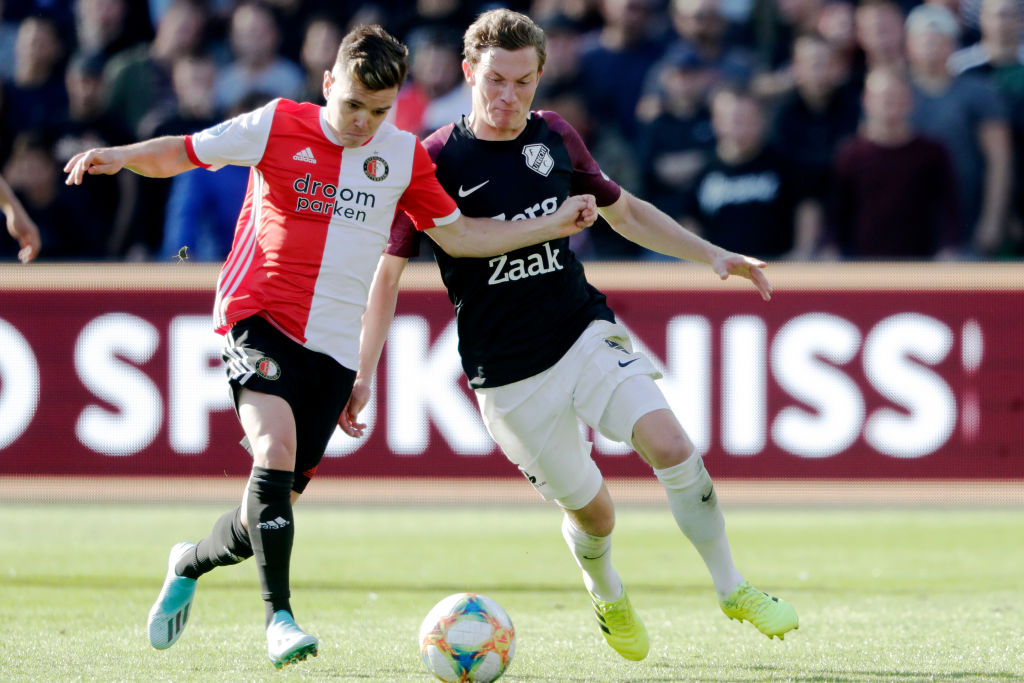 Feyenoord's Liam Kelly to beat Ibrox side for Celtic Dad