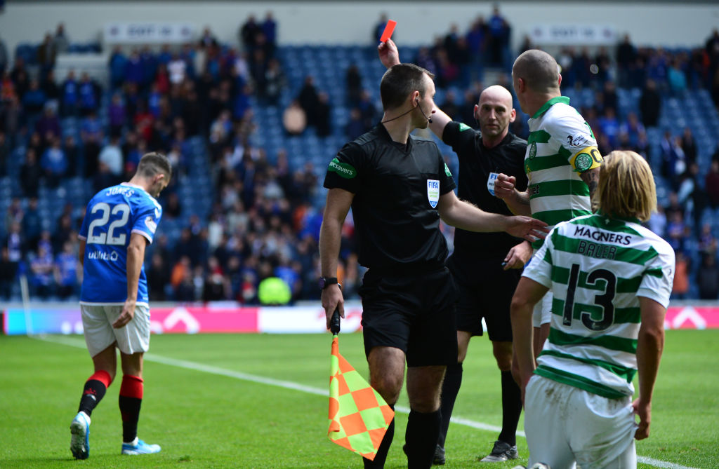 Celtic defender Moritz Bauer received an apology for horror tackle on Sunday