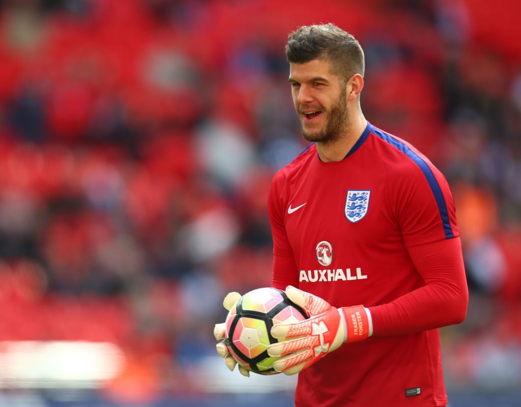 Celtic star Fraser Forster has not given up on international ambitions