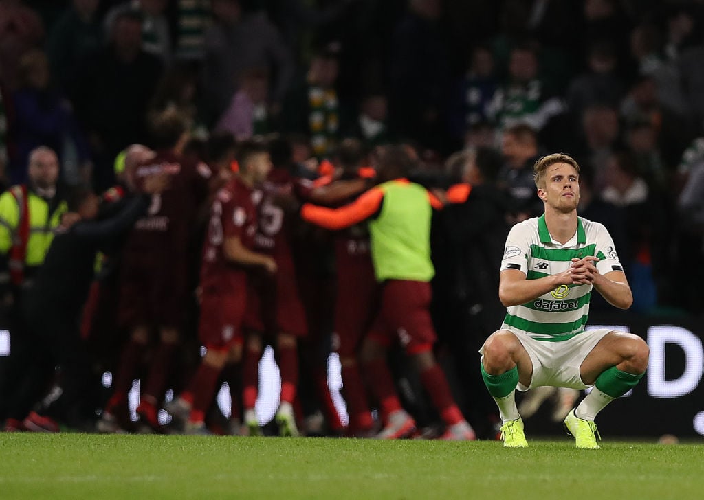 Celtic defender Kristoffer Ajer on "annoying" Cluj defeat