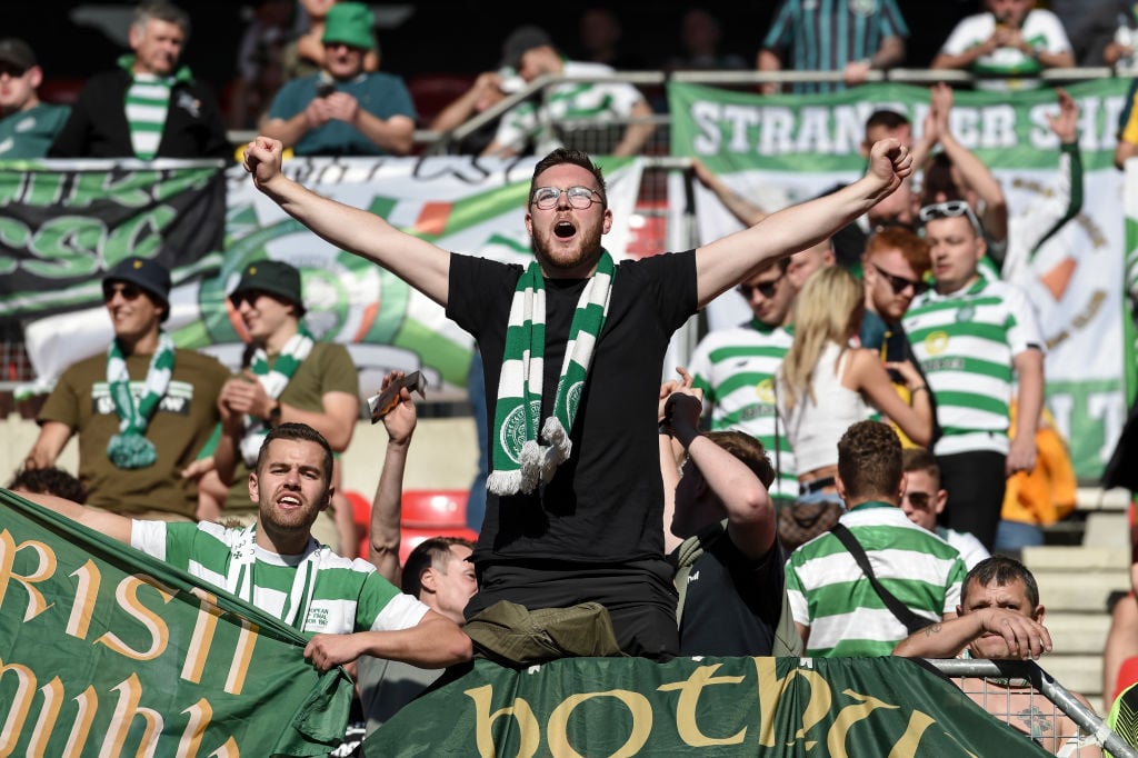 Celtic fans find the humour as club fly home from Dubai