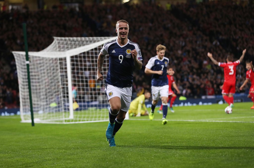 Oliver Burke to start up front for Scotland - Griffiths at home