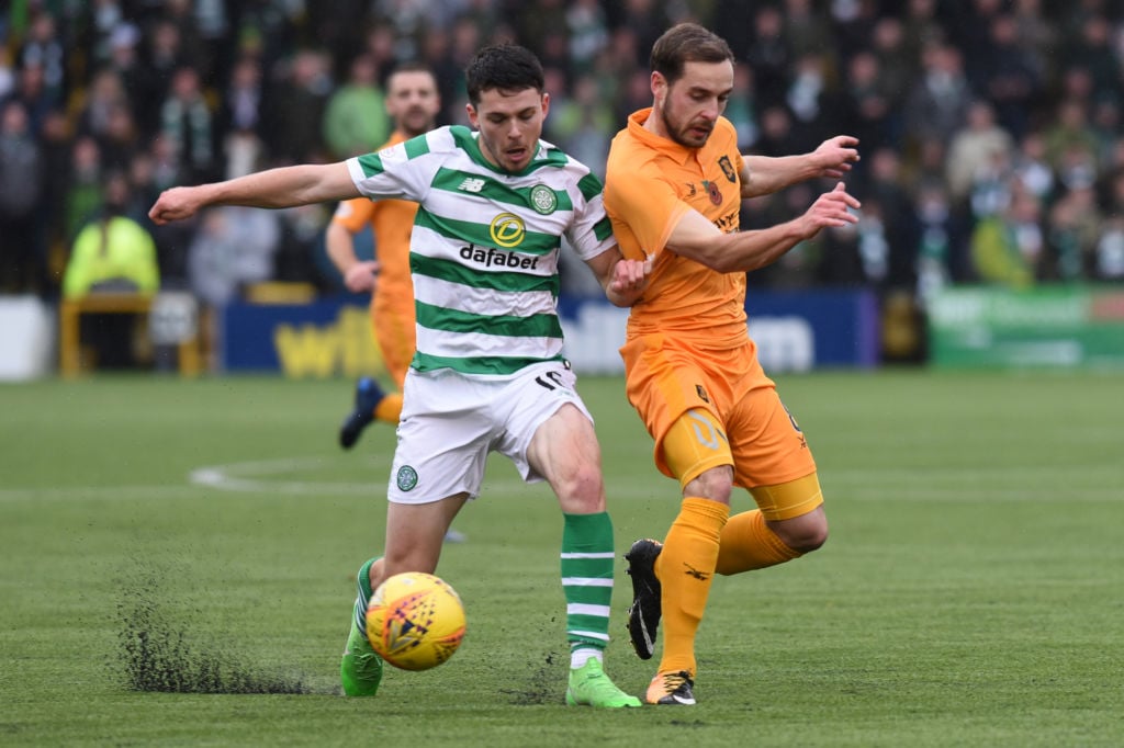 Celtic winger Lewis Morgan