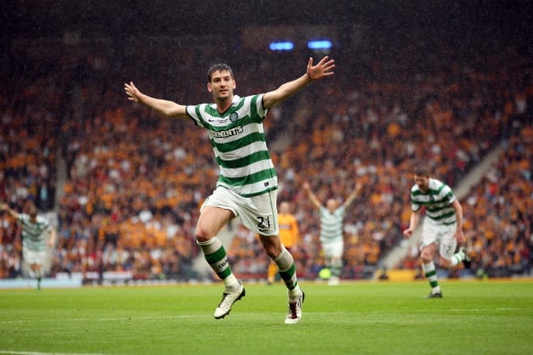 Charlie Mulgrew continues to take interest in Celtic results