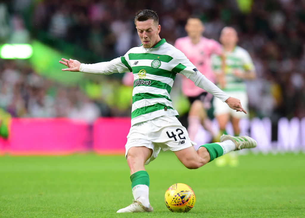 Celtic midfielder Callum McGregor