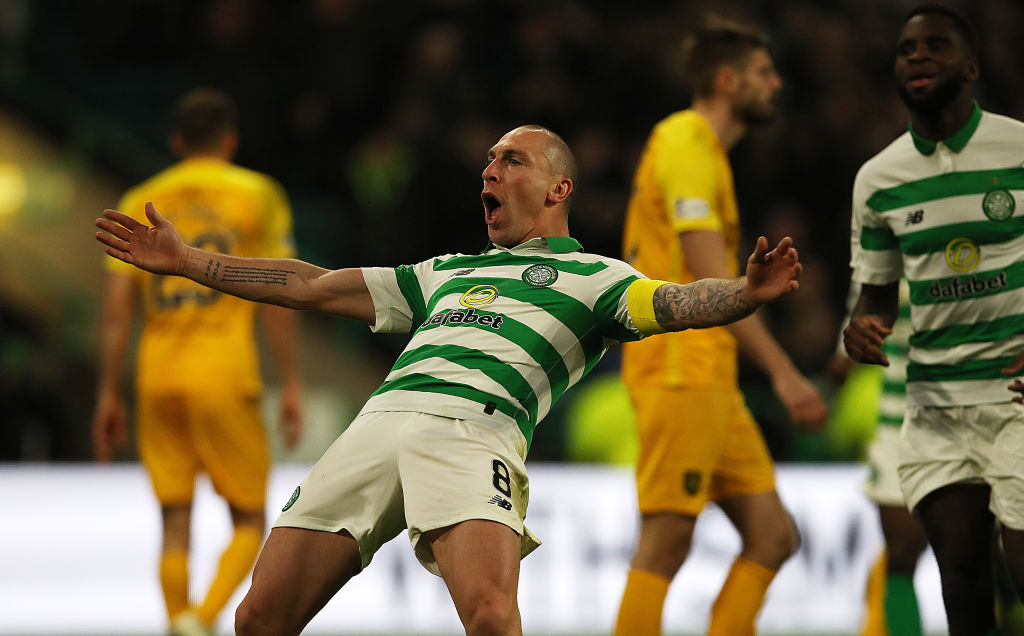 Celtic captain Scott Brown