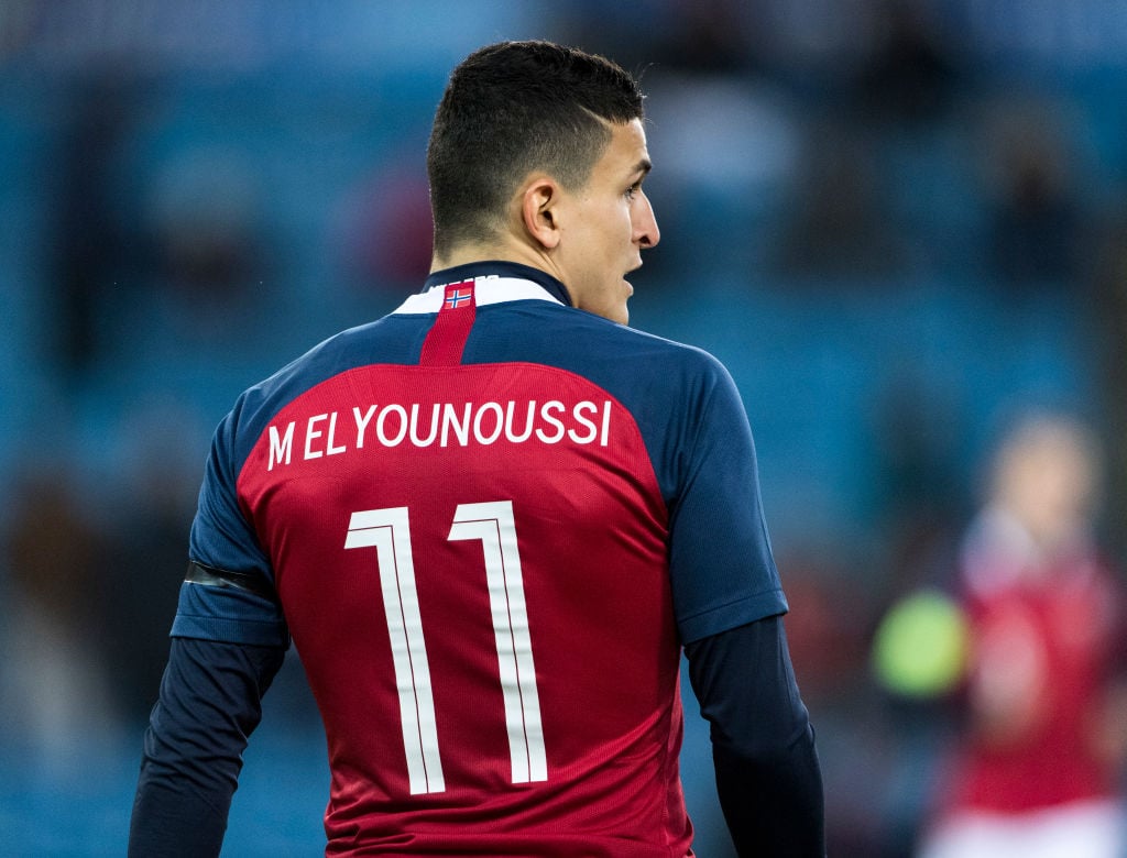 Mohamed Elyounoussi with Norway