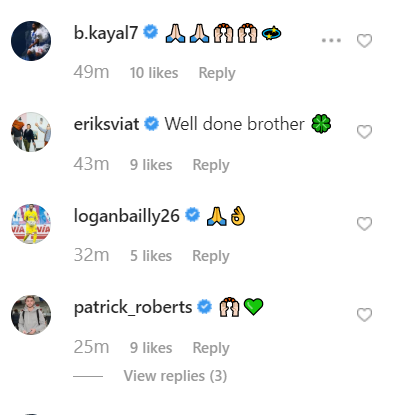 Celtic star Nir Bitton congratulated on Instagram