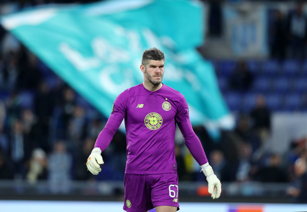 Celtic goalkeeper Fraser Forster