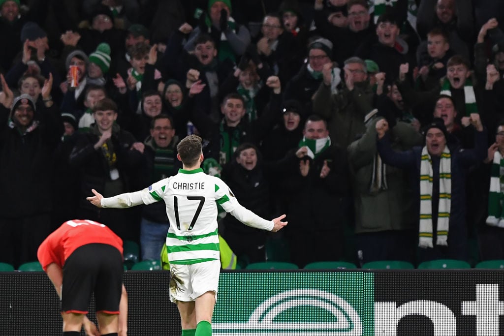 Celtic star Ryan Christie