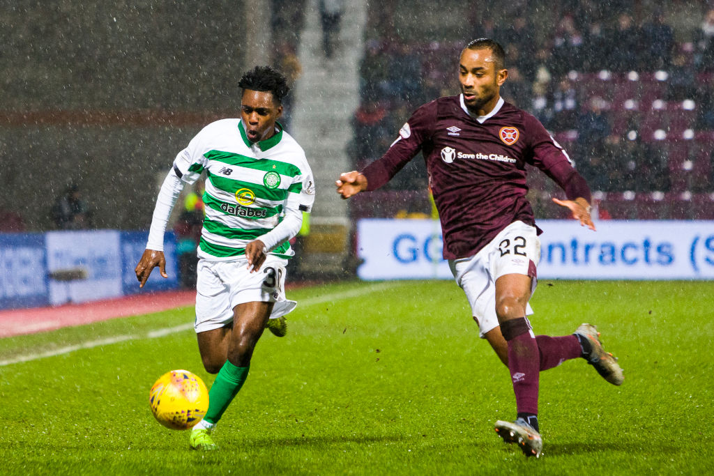 Celtic defender Jeremie Frimpong