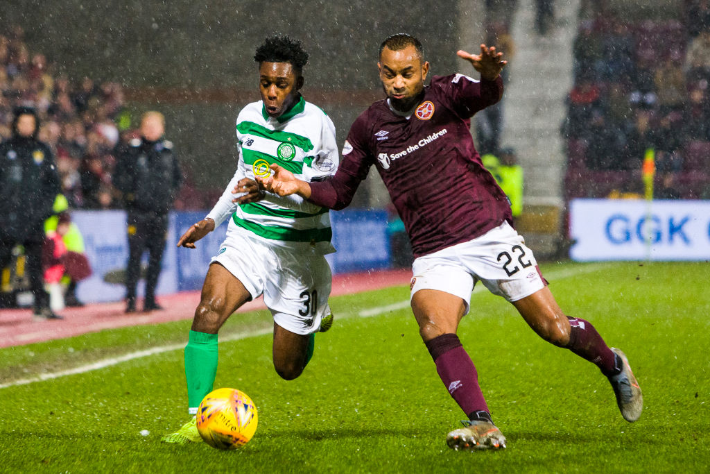 Celtic defender Jeremie Frimpong