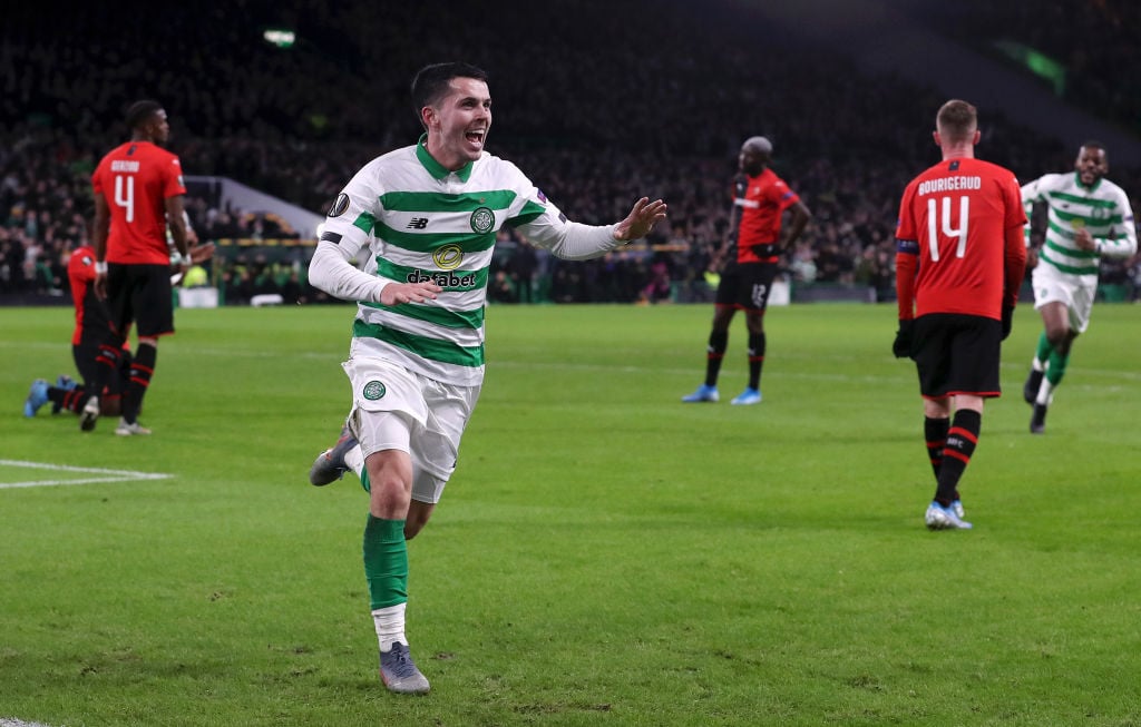 Celtic attacker Lewis Morgan