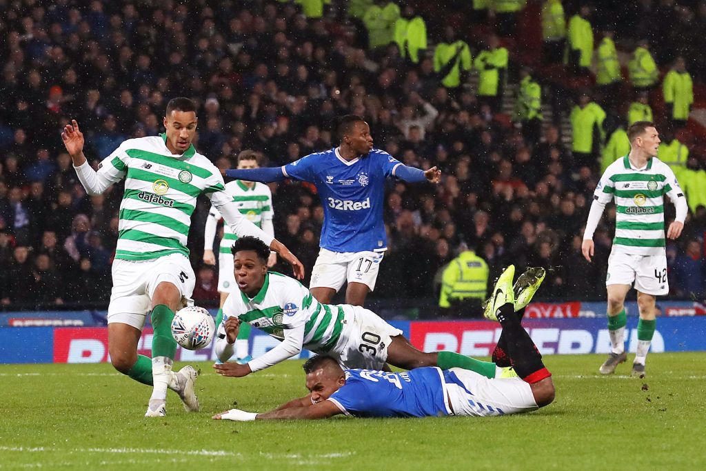 Celtic concede penalty v Rangers