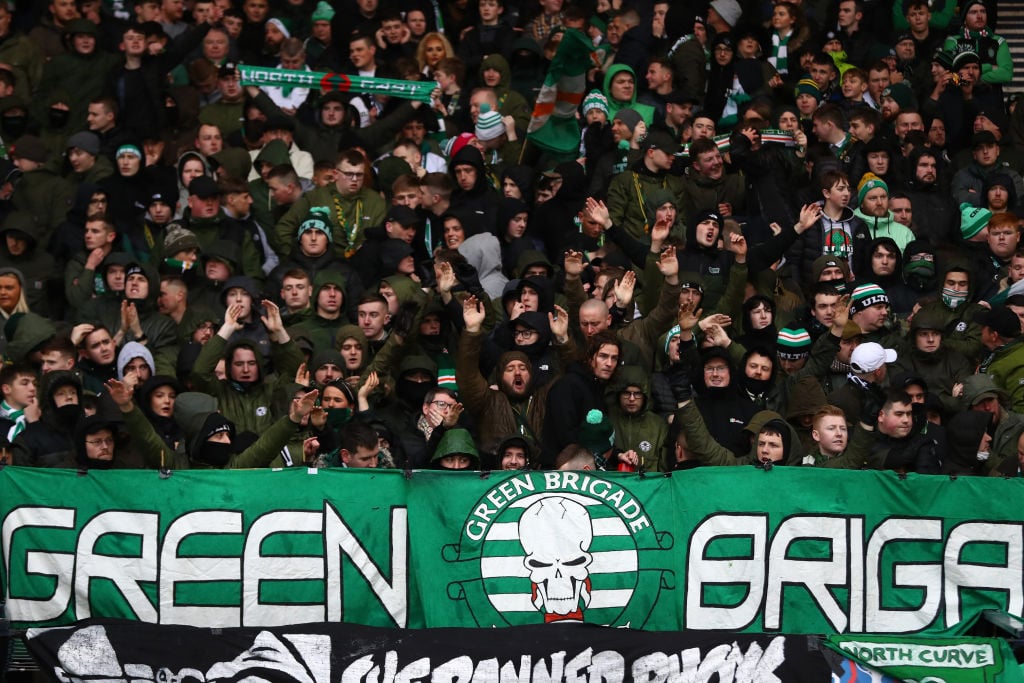 Green Brigade encourage Celtic welcome at Hampden