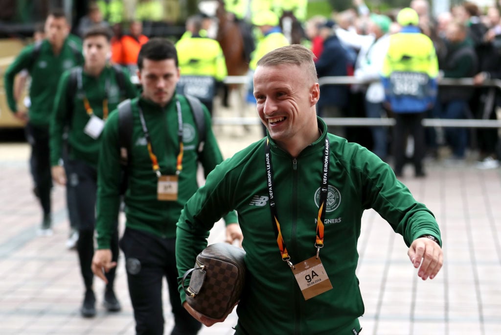 Celtic striker Leigh Griffiths