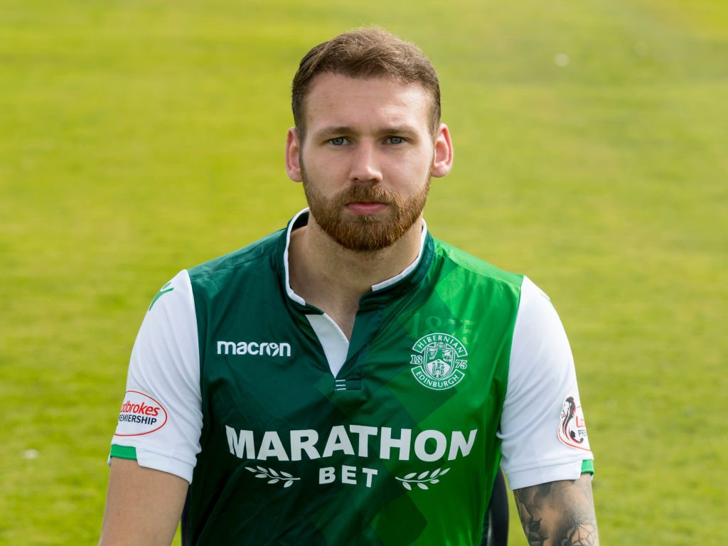Hibernian winger Martin Boyle