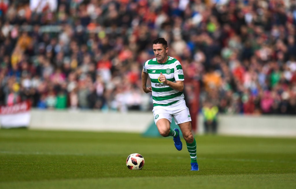 Robbie Keane was a last-minute January signing for Celtic