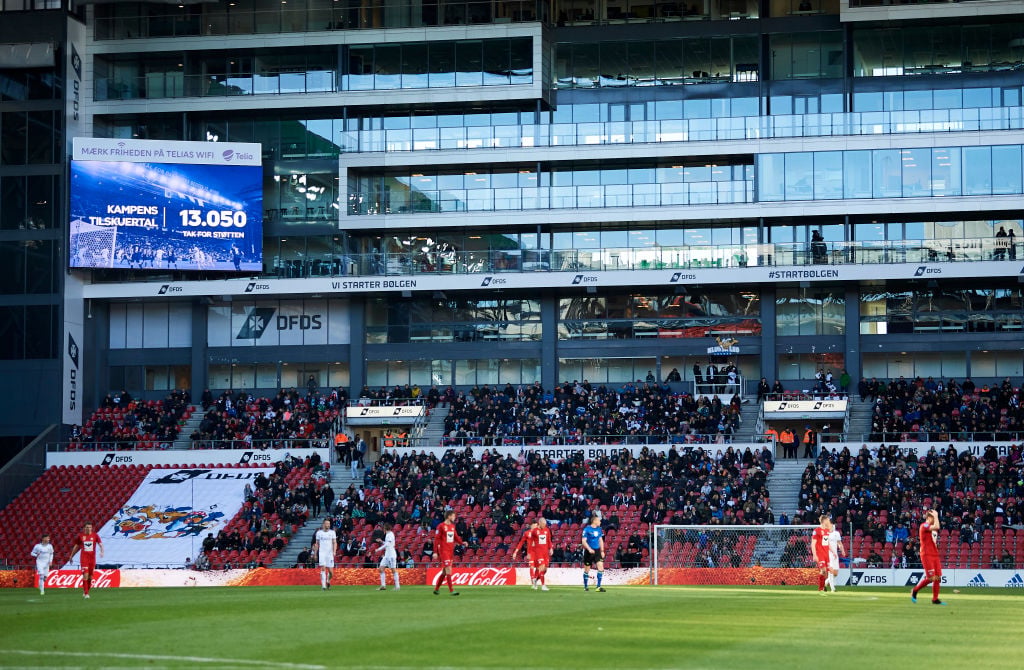 The stand the Celtic support will be housed in