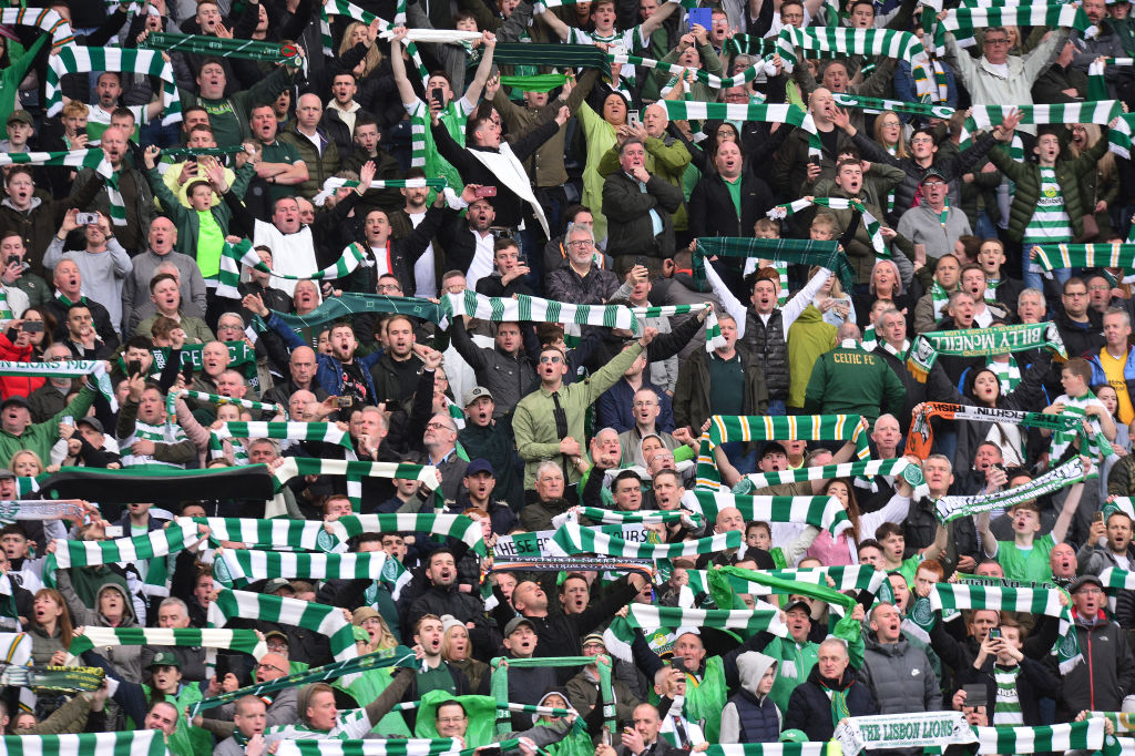 Some Celtic fans respond to Rangers' Twitter with jubilation
