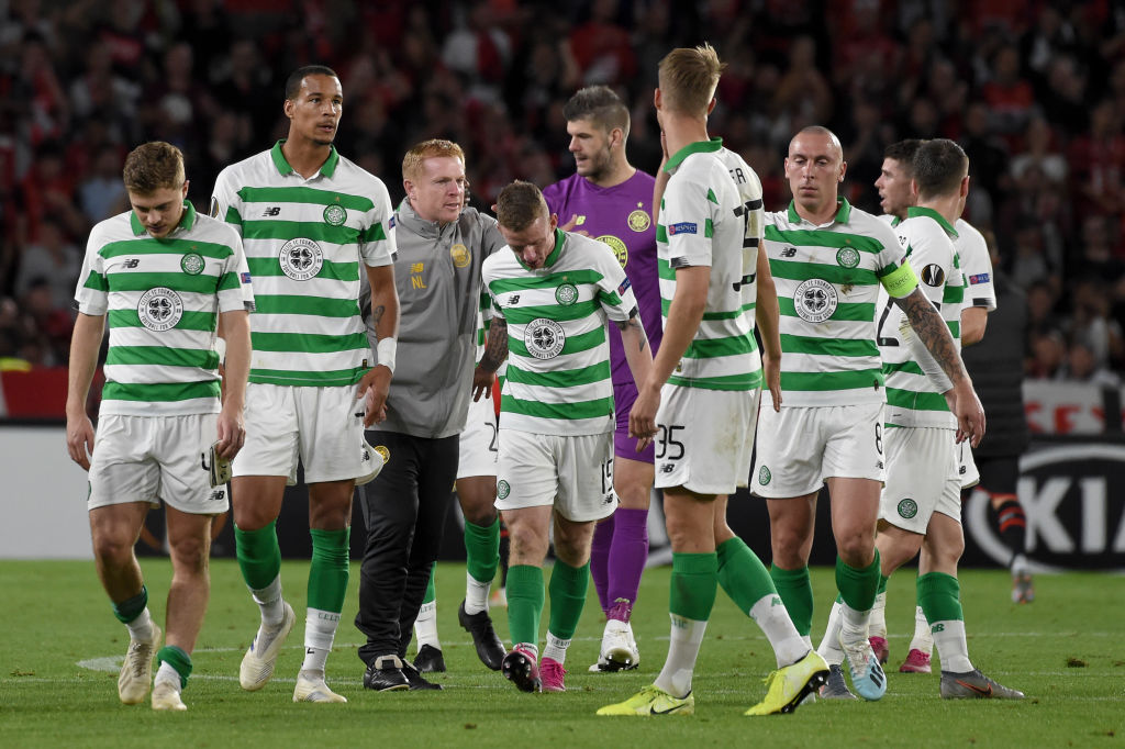 Neil Lennon and his players