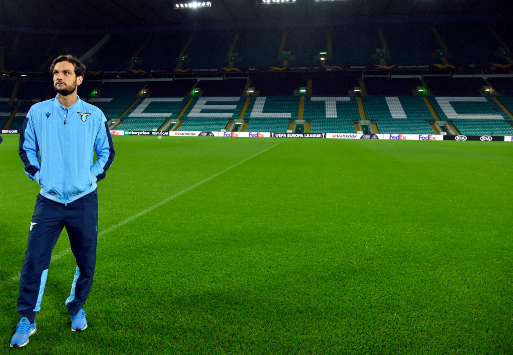 Parolo at Celtic Park