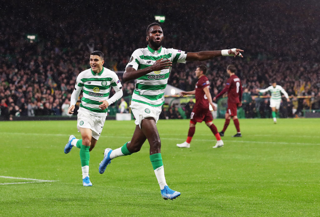 Celtic striker Odsonne Edouard
