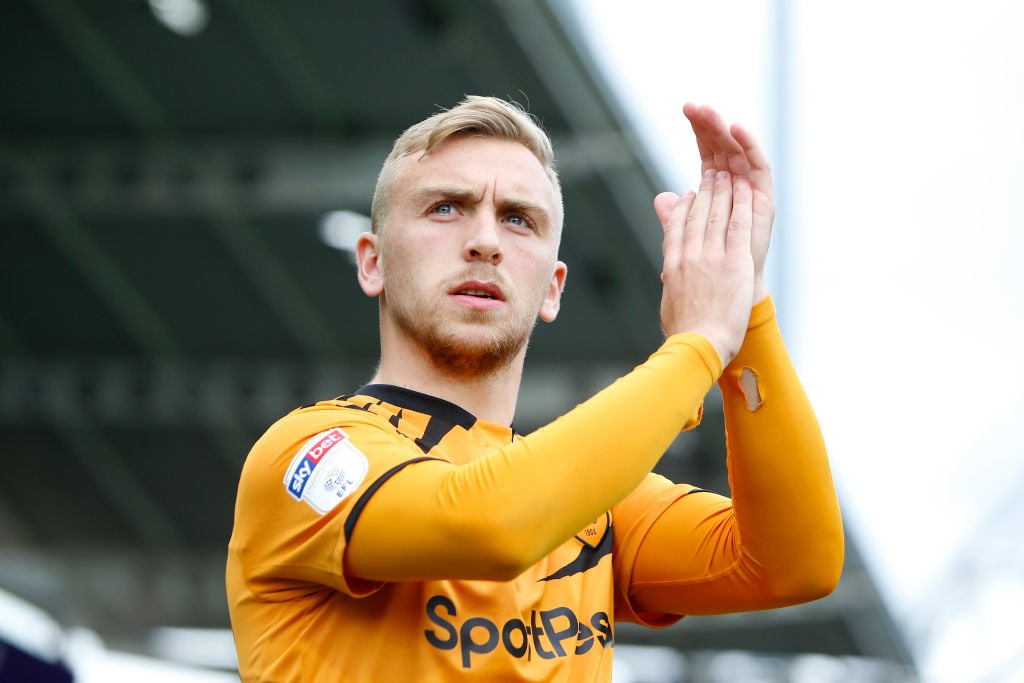 Kamil Grosicki applauds the fans